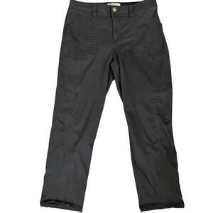Democracy Utility‎ Ankle Pants AB Tech Stretch Black Size 14